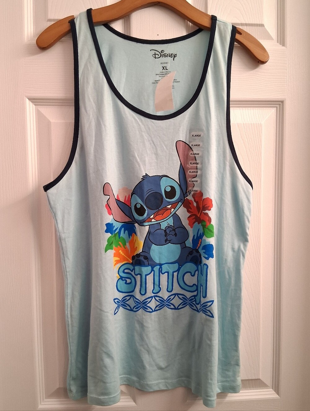 NWT Mens Disney Stitch Tank Top XL